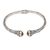 Citrine cuff bracelet, 'Bedugul Bamboo' - Sterling and Citrine Silver Bamboo Cuff Bracelet from Bali (image 2c) thumbail