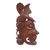 Wood wall sculpture, 'Fly Away Woman' - Surreal Carved Wood Wall Sculpture of Woman and Bird (image 2a) thumbail