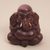 Wood statuette, 'Little Ganesha' - Small Lord Ganesha Carved Wood Statuette thumbail