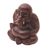 Wood statuette, 'Little Ganesha' - Small Lord Ganesha Carved Wood Statuette (image 2d) thumbail