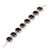 Onyx link bracelet, 'Garden Shrine' - Link Bracelet with Sterling Silver and Black Onyx (image 2c) thumbail