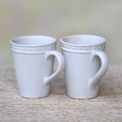 Small ceramic mugs, Country Dot