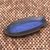 Ceramic platter, 'Blue Gourami' - Handmade Blue and Brown Ceramic Platter in Fish Shape (image 2c) thumbail