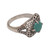 Sterling silver cocktail ring, 'Basket' - Reconstituted Turquoise 925 Sterling Silver Cocktail Ring (image 2e) thumbail