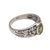 Peridot cocktail ring, 'Green Jasmine Garden' - Peridot and Sterling Silver Floral Motif Cocktail Ring (image 2d) thumbail
