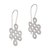 Sterling silver drop earrings, 'Endless Ways' - Sterling Silver Drop Earrings Handmade in Bali (image 2a) thumbail