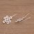 Sterling silver drop earrings, 'Endless Ways' - Sterling Silver Drop Earrings Handmade in Bali (image 2c) thumbail