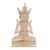 Wood statuette, 'Indra' - Hand Carved Hindu God Indra Wood Statuette from Bali (image 2a) thumbail