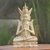 Wood statuette, 'Indra' - Hand Carved Hindu God Indra Wood Statuette from Bali (image 2b) thumbail