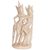 Wood sculpture, 'Royal Couple Rama and Sita' - Balinese Crocodile Wood Sculpture of Rama and Sita (image 2a) thumbail