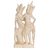 Wood sculpture, 'Royal Couple Rama and Sita' - Balinese Crocodile Wood Sculpture of Rama and Sita (image 2f) thumbail