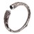 Blue topaz cuff bracelet, 'Bamboo Sparkle' - Bamboo Motif Blue Topaz Cuff Bracelet from Bali (image 2a) thumbail