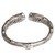 Blue topaz cuff bracelet, 'Bamboo Sparkle' - Bamboo Motif Blue Topaz Cuff Bracelet from Bali (image 2i) thumbail
