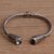 Blue topaz cuff bracelet, 'Rope Sparkle' - Rope Motif Blue Topaz Cuff Bracelet from Bali (image 2b) thumbail