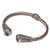 Blue topaz cuff bracelet, 'Rope Sparkle' - Rope Motif Blue Topaz Cuff Bracelet from Bali (image 2h) thumbail