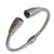 Blue topaz cuff bracelet, 'Gleaming Twist' - Swirl Motif Blue Topaz Cuff Bracelet from Bali (image 2a) thumbail