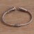 Blue topaz cuff bracelet, 'Gleaming Twist' - Swirl Motif Blue Topaz Cuff Bracelet from Bali (image 2e) thumbail