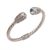 Blue topaz cuff bracelet, 'Enraptured' - Handmade Sterling Silver and Blue Topaz Cuff Bracelet (image 2a) thumbail