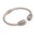 Blue topaz cuff bracelet, 'Enraptured' - Handmade Sterling Silver and Blue Topaz Cuff Bracelet (image 2d) thumbail