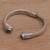 Blue topaz cuff bracelet, 'Celestial Wave' - Blue Topaz and Sterling Silver Cuff Bracelet from Bali (image 2c) thumbail