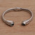 Blue topaz cuff bracelet, 'Celestial Wave' - Blue Topaz and Sterling Silver Cuff Bracelet from Bali (image 2e) thumbail