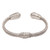 Blue topaz cuff bracelet, 'Celestial Wave' - Blue Topaz and Sterling Silver Cuff Bracelet from Bali (image 2f) thumbail