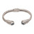 Blue topaz cuff bracelet, 'Celestial Wave' - Blue Topaz and Sterling Silver Cuff Bracelet from Bali (image 2i) thumbail