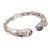 Gold accented blue topaz cuff bracelet, 'Divine Forest' - 18k Gold Accented Blue Topaz Cuff Bracelet from Bali (image 2g) thumbail