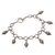 Sterling silver charm bracelet, 'Captivate' - Hand Crafted Sterling Silver Charm Bracelet (image 2c) thumbail