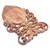 Wood relief panel, 'Buddha Bouquet' - Balinese Suar Wood Buddha Wall Relief Panel (image 2d) thumbail