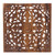 Wood relief panel, 'Bali Flower Spirit' - Hand Carved Floral Wood Wall Art Relief Panel from Bali (image 2a) thumbail