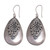 Blue topaz dangle earrings, 'Eden Crest' - Balinese Blue Topaz and Sterling Silver Dangle Earrings (image 2a) thumbail