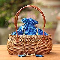 Ate grass handle handbag,