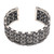 Sterling silver braided cuff, 'Kesatuan' - Hand Crafted Sterling Silver Braided Cuff from Bali (image 2a) thumbail