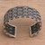 Sterling silver braided cuff, 'Kesatuan' - Hand Crafted Sterling Silver Braided Cuff from Bali (image 2b) thumbail
