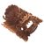 Wood mask, 'Barong Sai' - Artisan Handmade Acacia Wood Mask Indonesian Barong Sai (image 2c) thumbail