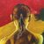'Yoga in Silence' - Signed Painting of a Nude Woman Performing Yoga from Java (image 2b) thumbail