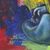 'Yoga in Silence' - Signed Painting of a Nude Woman Performing Yoga from Java (image 2c) thumbail
