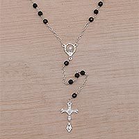 Onyx rosary,
