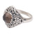 Smoky quartz cocktail ring, 'Perennial Glamour' - Balinese Smoky Quartz and Sterling Silver Cocktail Ring (image 2a) thumbail