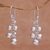 Sterling silver dangle earrings, 'Bola Beauty' - Sterling Silver Orb Dangle Earrings from Bali thumbail