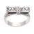 Sterling silver cocktail ring, 'Celuk Ribbon' - Balinese Handmade 925 Sterling Silver Ribbon Cocktail Ring (image 2a) thumbail