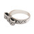 Sterling silver cocktail ring, 'Celuk Ribbon' - Balinese Handmade 925 Sterling Silver Ribbon Cocktail Ring (image 2e) thumbail