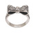 Sterling silver cocktail ring, 'Templar Ribbon' - Artisan Crafted 925 Sterling Silver Ribbon Cocktail Ring (image 2d) thumbail