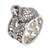 Sterling silver cocktail ring, 'Swan River' - Artisan Crafted 925 Sterling Silver Swan Cocktail Ring (image 2d) thumbail