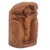 Wood statuette, 'Crucifixion Cross' - Suar Wood Hand Carved Statuette of the Crucifixion (image 2d) thumbail