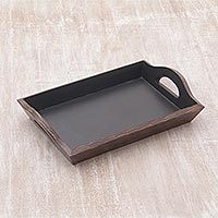 Coconut shell tray,