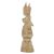 Wood statuette, 'The Tale of Dewi Ratih' - Hand Crafted Balinese Folklore Wood Statuette from Indonesia (image 2d) thumbail
