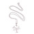 Sterling silver pendant necklace, 'Dainty Bark' - Sterling Silver Tree Pendant Necklace from Indonesia (image 2d) thumbail