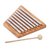 Wood and stainless steel xylophone, 'Chiming Symphony' - Teak Wood and Stainless Steel Xylophone from Bali (image 2c) thumbail